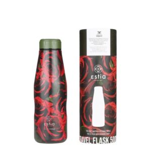 Estia Θερμός Παγούρι Travel Flask Save The Aegean 500ml Twilight Rose 01-22136