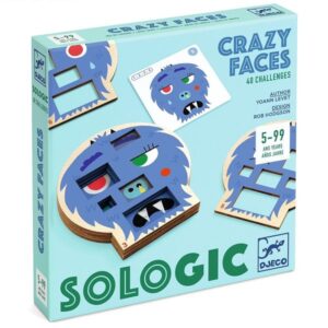 Djeco Παιχνίδι Λογικής Crazy Faces 08591