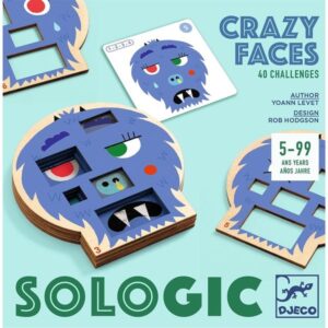Djeco Παιχνίδι Λογικής Crazy Faces 08591 - Image 4