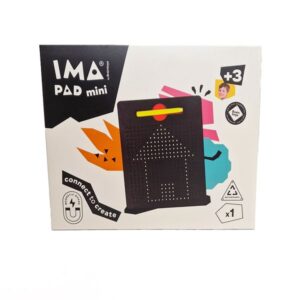 Imanix Μαγνητικό Παιχνίδι Δημιουργίας Μαύρο Imapad 21x17εκ. 190523