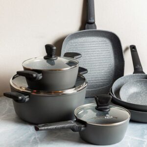 Estia Γουόκ - Wok Cuisson 28cm Αντικολλητικό Πρεσσαριστού Αλουμινίου 01-11093 - Image 3