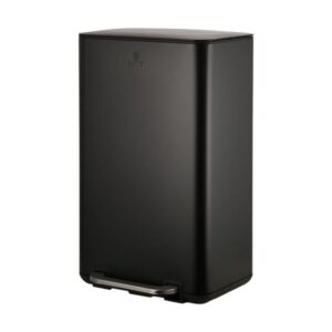 Estia Κάδος Απορριμμάτων Cubic 30lt Soft Close Μαύρο 01-20996