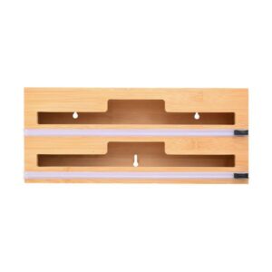 Estia Επιτοίχια Βάση Οργάνωσης Bamboo Essentials Για Αλουμινόχαρτο - Μεμβράνη 01-28336 - Image 2