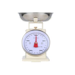 Estia Ζυγαριά Κουζίνας Allure Αναλογική Μεταλλική Max 5kg 19x12x20.5cm Ivory 01-28794 - Image 2