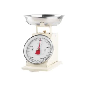 Estia Ζυγαριά Κουζίνας Allure Αναλογική Μεταλλική Max 5kg 19x12x20.5cm Ivory 01-28794