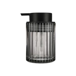 Estia Αντλία Σαπουνιού Alivio Γυάλινη 300ml Φ7.8x12.5cm Μαύρη 02-28817 - Image 2