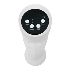 Eurolamp Ανεμιστήρας Πύργος Y83cm 50W Με Τηλεχειριστήριο Λευκό 300-24552 - Image 2