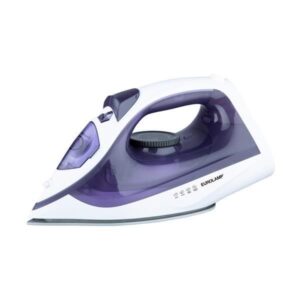 Eurolamp Σίδερο Ατμού 2200w Με Αντικολλητική Πλάκα 12-30gr Ατμός Άσπρο-Μωβ 300-70047