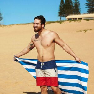 Dock And Bay Πετσέτα Θαλάσσης Μικροινών XL 200x90εκ Quickdry Cabana - Bondi Blue 5060668831045 - Image 2