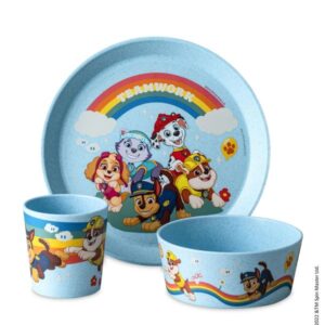 Koziol Παιδικό Σετ Φαγητού Από Οργανικό Υλικό Paw Patrol Γαλάζιο 8311736