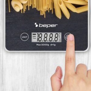 Beper Ψηφιακή Ζυγαριά Κουζίνας Ακριβείας έως 5Kg P102BIL003 - Image 5