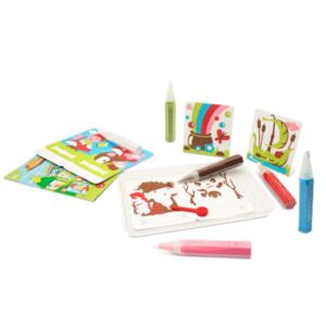 Sabbiarelli Μini Kit Με 6 Μαρκαδόρους Μαρμαρόσκονης Και 8 Κάρτες Για Ζωγραφική - Νάνοι SAB-100MK0605 - Image 3