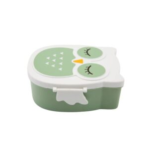YUKO.B Δοχείο Φαγητού Snack Βox Owl Βεραμάν YB-300-004 - Image 2