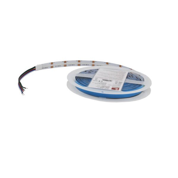 Adeleq ΤΑΙΝΙΑ COB LED 5m 12VDC 14W/m 816LED/m RBG+ΛΕΥΚΟ IP20 30-451410