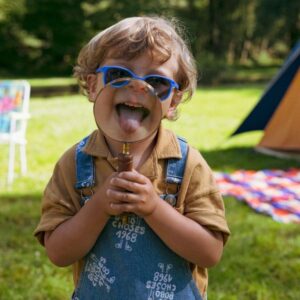 KiETLA Γυαλιά Ηλίου Wazz 2-4 Ετών Wayfarer Intense Blue WA3SUNINTENSEBLUE - Image 8