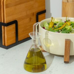 Estia Μπουκάλι - Δοχείο Για Λάδι - Ξύδι Γυάλινο 250ml Με Ροή 01-20187 - Image 3