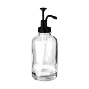 Estia Αντλία Σαπουνιού Purity Γυάλινο 500ml Μαύρο 01-29807