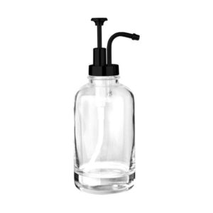 Estia Αντλία Σαπουνιού Purity Γυάλινο 500ml Μαύρο 01-29807 - Image 2