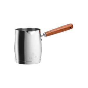 Estia Μπρίκι Mokka Ανοξείδωτο 223ml Με Ξύλινη Λαβή 01-30223
