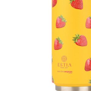 Estia Θερμός Ποτήρι Travel Cup Save The Aegean 500ml Berry Bright 01-31190 - Image 3