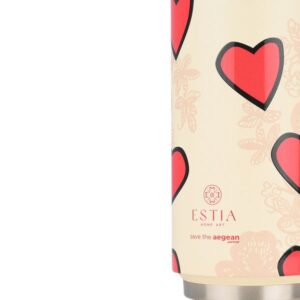Estia Θερμός Travel Cup Save The Aegean 500ml Tender Lace 01-31329 - Image 3