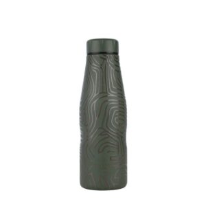 Estia Θερμός Παγούρι Travel Flask Save The Aegean 500ml Olive Flow 01-31572