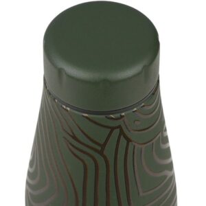 Estia Θερμός Παγούρι Travel Flask Save The Aegean 500ml Olive Flow 01-31572 - Image 2