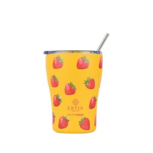 Estia Θερμός - Κούπα Coffee Mug Save the Aegean 350ml Berry Bright 01-31688