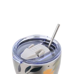 Estia Θερμός - Κούπα Coffee Mug Save the Aegean 350ml Silver Botanic 01-31787 - Image 3