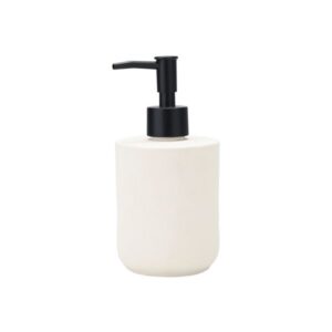 Estia Αντλία Σαπουνιού Ripple Κεραμικό 300ml 8.5x4.5x18cm Λευκό 02-29975