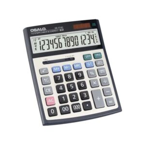 Osalo Αριθμομηχανή Γραφείου Dual Power 14 Ψηφίων OS-7714C 040009 - Image 2