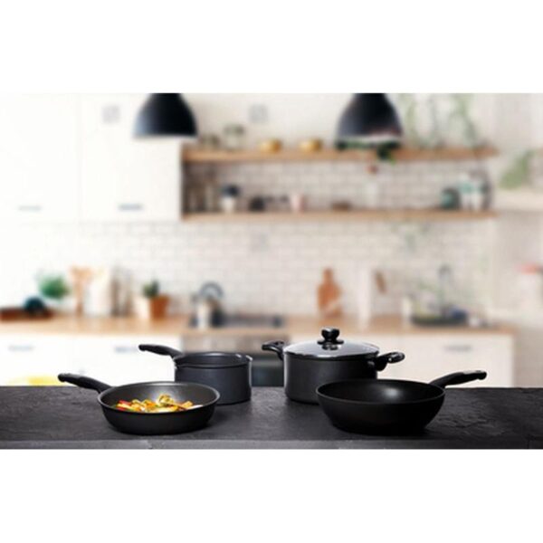 Tefal Τηγάνι Αλουμινίου Wok Αντικολλητικό Με Επίστρωση Τιτανίου Φ28cm Unlimited G25519 - Image 4