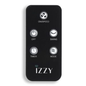 Izzy Ανεμιστήρας Πύργος 120cm 70W Με Τηλεχειριστήριο IZ-9035 Μαύρος 224177 - Image 4