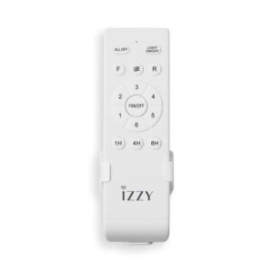Izzy Ανεμιστήρας Οροφής Φ132cm DC65W Με LED Φως CCT IZ-9031 Καφέ 224428 - Image 3