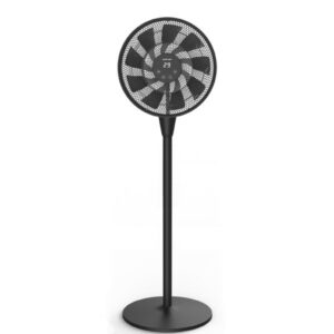 Eurolamp Ανεμιστήρας Με Ορθοστάτη Φ40cm DC 25W Και Κοντρόλ Μαύρος 300-20021
