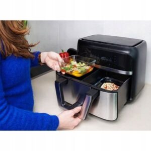 Pyrex Ταψί Από Πυράντοχο Γυαλί Για Air Fryer 25x22x7cm 2.2l Διάφανο 333329 - Image 4