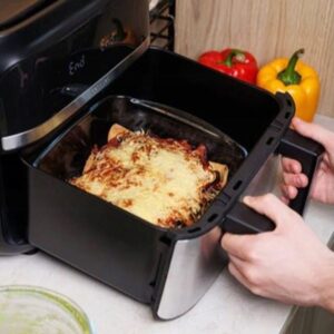 Pyrex Ταψί Από Πυράντοχο Γυαλί Για Air Fryer 25x22x7cm 2.2l Διάφανο 333329 - Image 2
