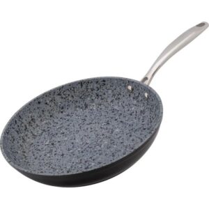 Lamart Τηγάνι Granit Φ28cm Αντικολλητικό Αλουμινίου Με Επίστρωση Γρανίτη Μαύρο LT1251