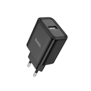 Hoco Φορτιστής Ταξιδίου River DC72 Με 1xUSB-A 5V 2.1A Μαύρος 642996 - Image 2