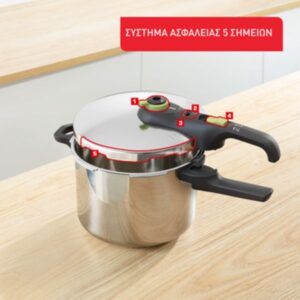 Tefal Χύτρα Ταχύτητας Secure Trendy 6L P2580702 - Image 3