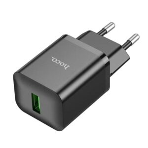 Hoco Φορτιστής Ταξιδίου Maxim N26 Με 1xUSB-A 18W Μαύρος 783387 - Image 2