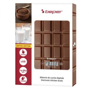 Beper Ψηφιακή Ζυγαριά Κουζίνας Ακριβείας Έως 5Kg Σε Σχήμα Σοκολάτας P102BIL002 - Image 4