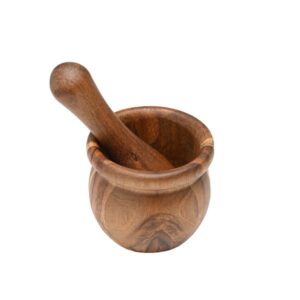 Estia Γουδί Με Γουδοχέρι Allure Φ10xY14cm Από Ξύλο Ακακίας 01-24963 - Image 4