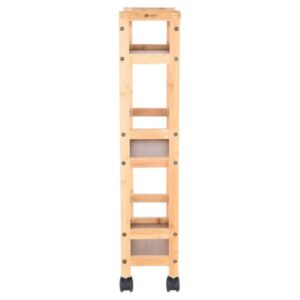 Estia Τρόλεϊ Οργάνωσης Bamboo Essentials 3 Επιπέδων 36x15x74cm 01-27575 - Image 3