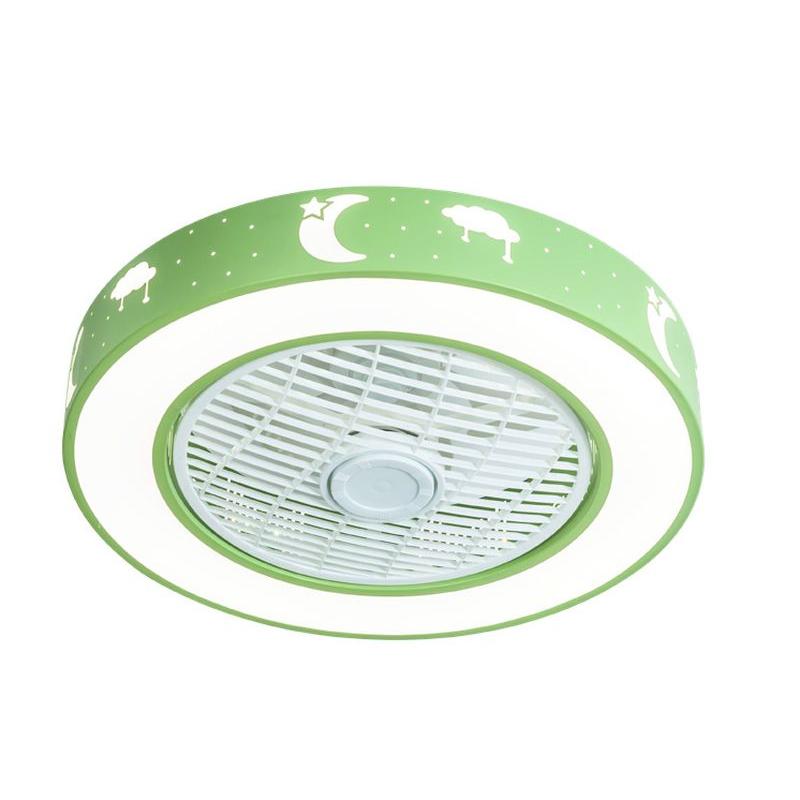 02-00147-1_800_533 Lineme Ανεμιστήρας Οροφής Φ50cm DC16w Με Φως LED CCT 48w Και Τηλεχειριστήριο Μέντα 02-00147 - Image 1