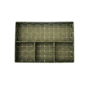 Estia Καλάθι Οργάνωσης 4 Θέσεων Olive Series 33x23x6cm Λαδί 04-14919