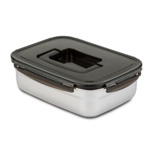 Nava Φαγητοδοχείο Ανοξείδωτο Ορθογώνιο Acer 2500ml 10-002-005