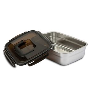 Nava Φαγητοδοχείο Ανοξείδωτο Ορθογώνιο Acer 2500ml 10-002-005 - Image 2