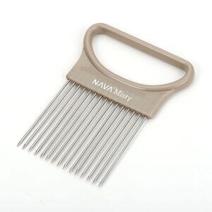 Nava Ανοξείδωτο Εργαλείο Κοπής Κρεμμυδιών Misty 11cm Μπεζ 10-186-003 - Image 2