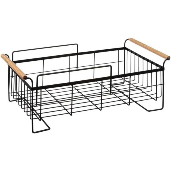 5Five Στραγγιστήρι - Πιατοθήκη 2 Επιπέδων 48x29x28.3cm Μαύρη 189784 - Image 7